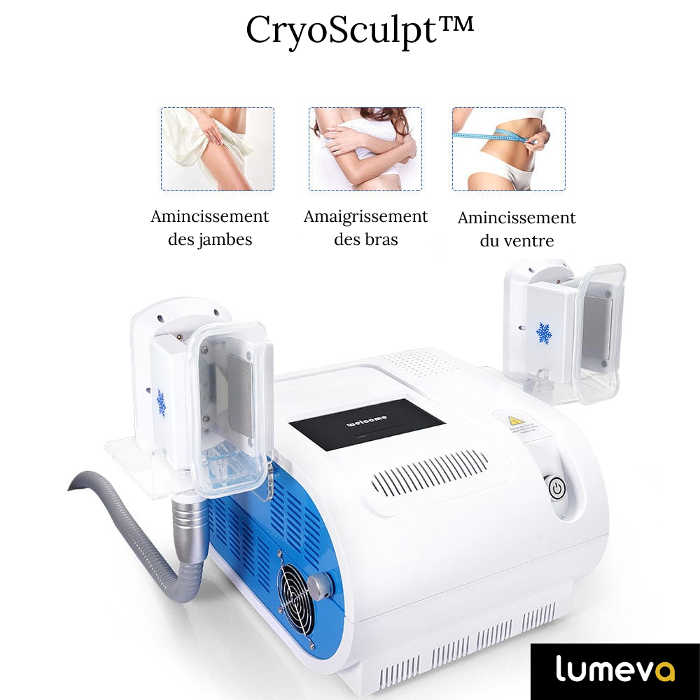 CryoSculpt™ Machine à cryolipolyse à Double Poignée pour le Remodelage Corporel