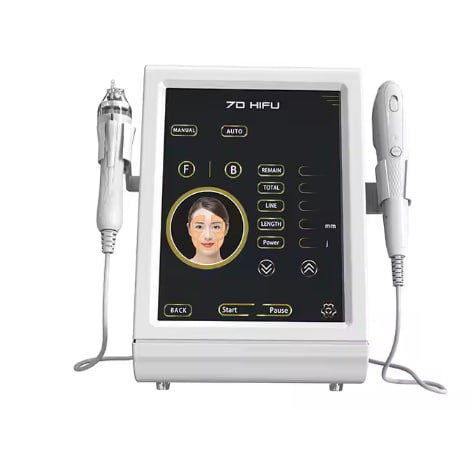 Appareil Portable 2 en 1 – HIFU 7D & RF Microneedling | Anti-Âge, Raffermissement & Réduction des Rides