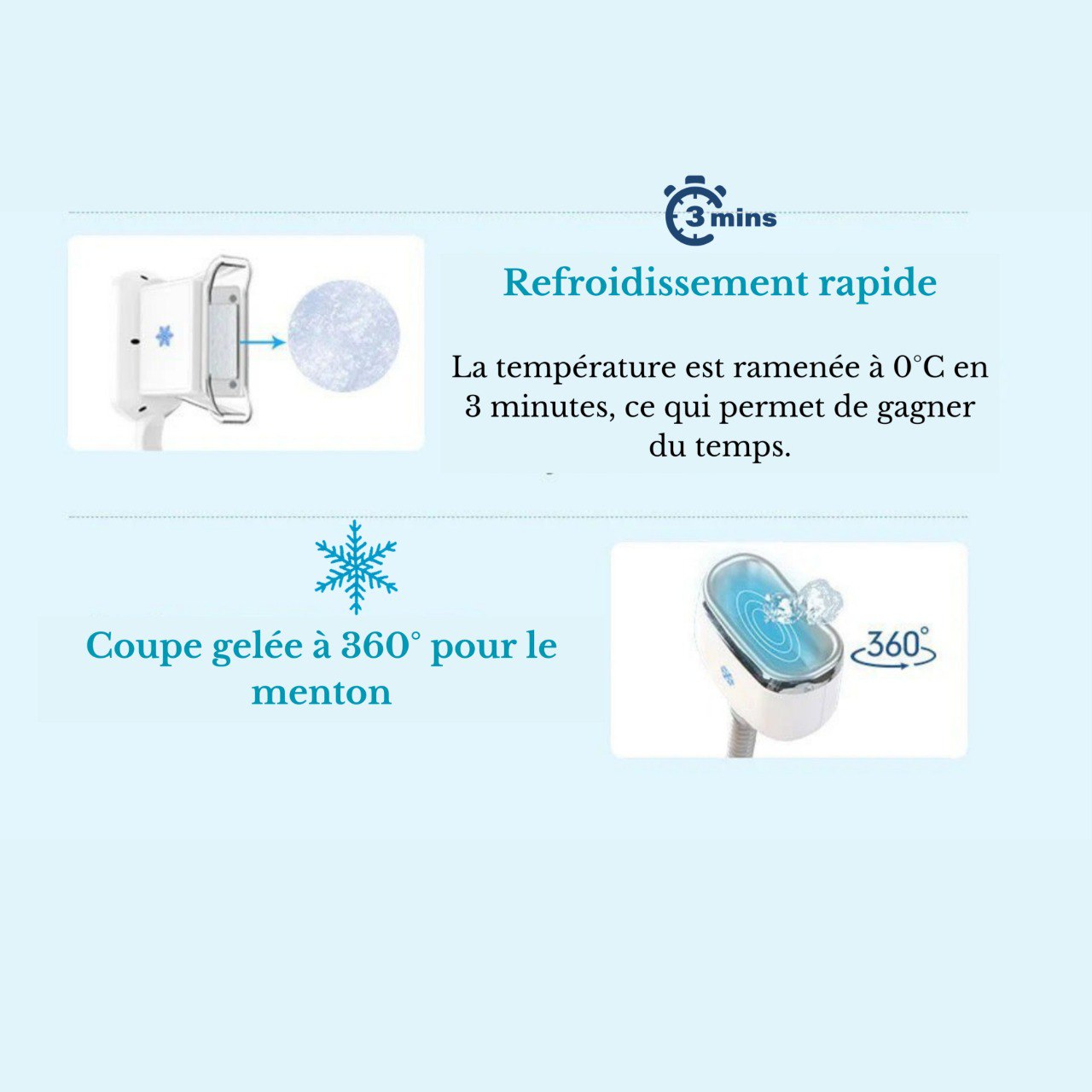 ShapeXtron™  I Sculpture de la graisse par cryolipolyse à 3 poignées